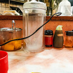 神戸ラーメン 第一旭 - カウンター席