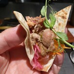 薪炭まだら - 3種の一つタコス