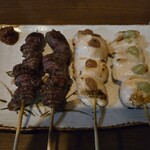 豊後 - 砂肝、ささみ