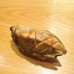 鮨 田中 - 蒸し鮑