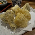 しんのすけ - おまかせ天ぷら三種盛り