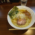 麺や 真登 - 薫る塩ラーメン中盛り