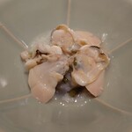 温石 - 近くで捕れた蛤のお粥