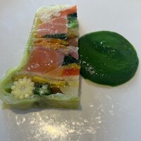 ビュー＆ダイニング コトシエール - 20種類の野菜のテリーヌ
