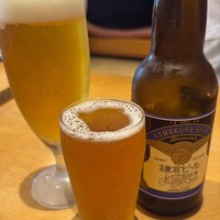 お料理 とみやま - 生ビール　キリン一番搾り／鎌倉ビール