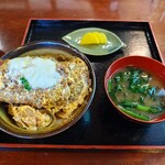 砥草庵 - かつ丼＠1000円
