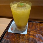 鮨 三心 - ヤマトチバナはちみつ漬け