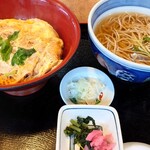 天竜そば ニュー藤屋 - 殿様そば定食　1,263円