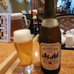 福餃子 - まずはビールです