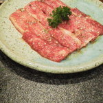 焼肉 山水 - 2014年9月　本日のおすすめ　上カルビ