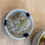 金沢 麺つみき - 金沢山椒しらす飯 二周年記念版
