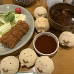 とんかつ武蔵 - ヘレカツ定食。