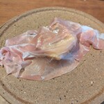 しろ - お店のスペシャリテ　穴子・・苦手なのでちょっと不安でしたが美味しかったぁ～♡