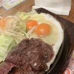 ミスター・バーク - 料理写真:ハンバーグ屋のステーキ。