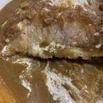 とんきち - ジャンボカツカレー（ロース）　1,450円