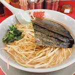 ラーメン山岡家 - 醤油ネギラーメン