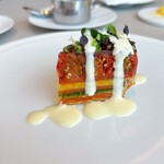 SEZANNE - 断面は3層になっていてトマトはかなり濃厚