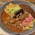 スパイス ファクトリー - 料理写真:キーマとチキンの合い盛りカレー