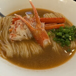 紅ズワイガニらぁ麺 まるはち屋 - 