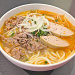 NEW ブンボーフエSpicy soup w/beef tendon ,rice vermicell