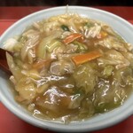 幸園 - 五目あんかけ麺　大　600円