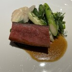 RISTORANTE M - 但馬牛　ソースヴェルデ　フォンドヴォーソース