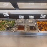 愛庵 - サラダ　漬物取り放題