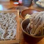 愛庵 - 太めの蕎麦