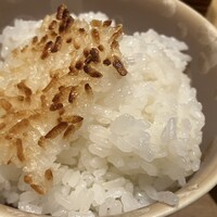 銀座米料亭 八代目儀兵衛 - おこげはお煎餅のよう
