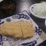 喝 - ロースカツ定食（ランチ）