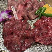但馬屋イーマ - 焼肉３種類のランチ　３人前