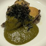 やす多” - 鮑の肝焼き