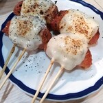 もつ焼 高賢 - 肉巻きトマトチーズ  旨し !