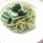 イタリア料理のお店 ラ　サラ  - ジャガイモと野菜のバジリコスパゲティ
      