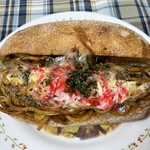 ブーランジェリー スドウ - 焼きそばたっぷりで美味しい！