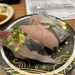 もりもり寿し - 厳選三点盛