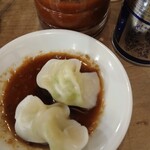 中国料理 もみぢ - 水餃子は小さいです