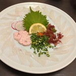 ささいずみ - カワハギ刺し身　中　2290円