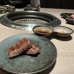 うし松 - 　さがり　※生姜醤油、山わさび