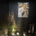 うし松 - 店内の雰囲気※螺旋階段を降りてB1店内へ