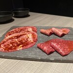 うし松 - 　サーロイン　　　　とうがらし　　　いちぼ