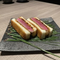うし松 - 　ヒレカツサンド