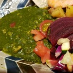 森林食堂 - （※写真3）本日のカレー（豚の角煮（ミニ）・天使のエビトッピング）