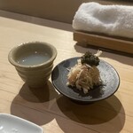 鮓 村瀬 - 毛蟹とキャビア