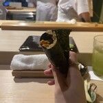 鮓 村瀬 - 雲丹と海葡萄