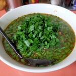 揚子江 - スゴいニラの量！想像以上だが嬉しい誤算