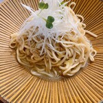 貝汁ぎょうざ専門　SHELL⭐︎Bom - 牡蠣和えそば