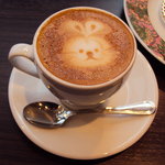 ナガハマコーヒー - カフェ・ラテ　ウサギが描かれてて飲むのがもったいない！