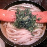 うどん 丸香 - えび天のせ