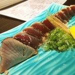 夢処 漁師めし 雑魚や - カツオー 塩とレモンでっ